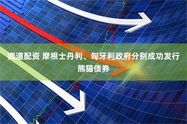 奕道配资 摩根士丹利、匈牙利政府分别成功发行熊猫债券
