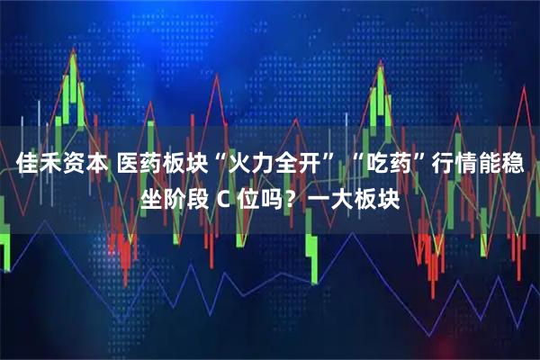佳禾资本 医药板块“火力全开” “吃药”行情能稳坐阶段 C 位吗？一大板块
